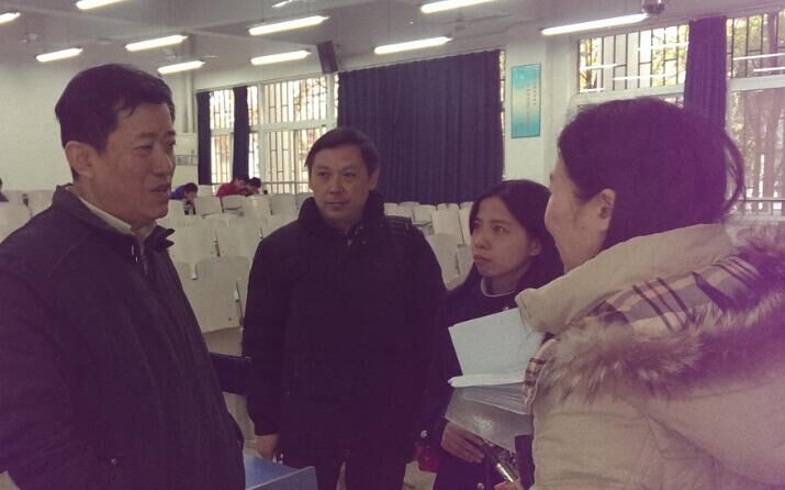 校党委书记郝翔同志听beat365官网青年教师讲课并作交流